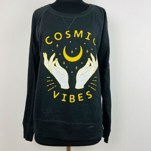 Live And Tell L-A-T Tops - Cosmic Vibes Long Sleeve Womens Shirt Large Live And Tell L-A-T